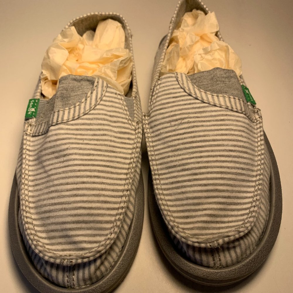 Sanuk Pick Pocket Tee Sidewalk Surfers Slip-Ons